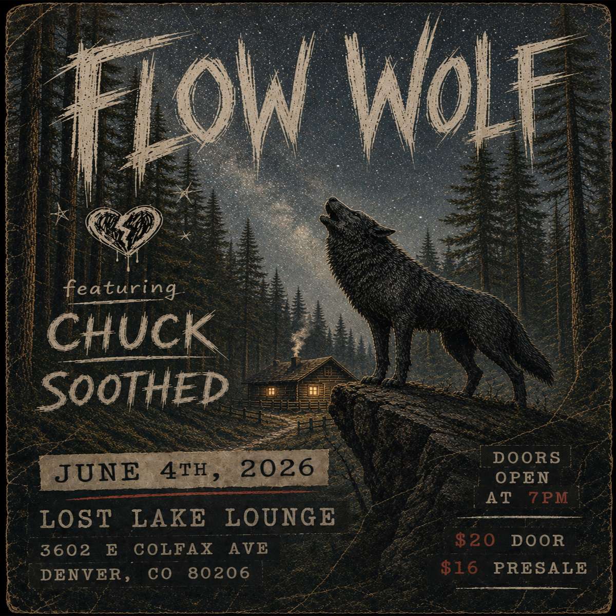 Flow Wolf w/ CHUCK + Soothed