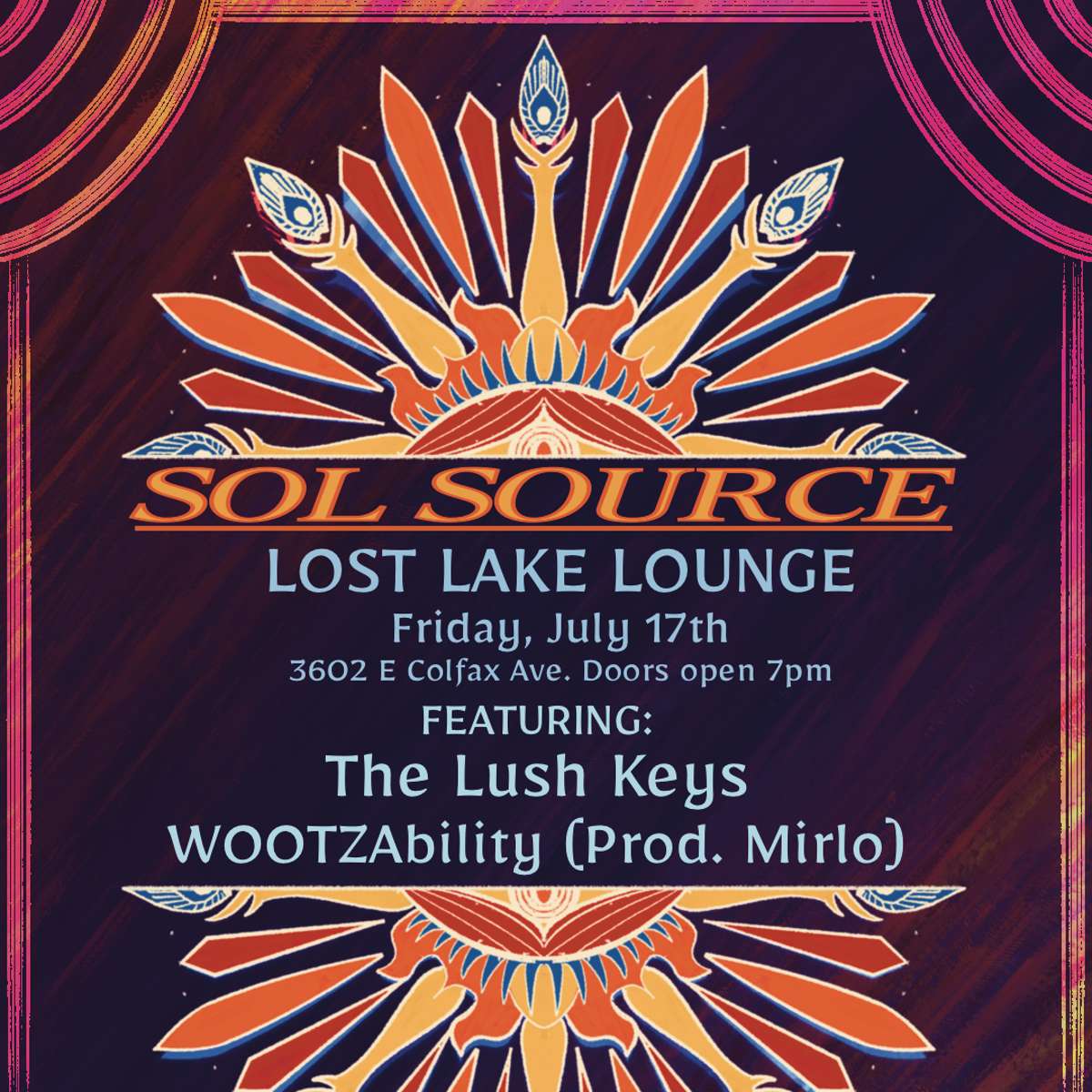 Sol Source w/ The Lush Keys + Wottzability